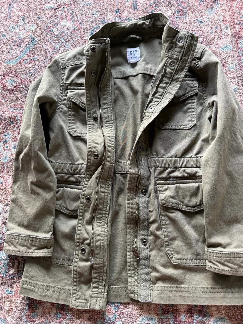 GAP Kids Olive Green Utility Jacket